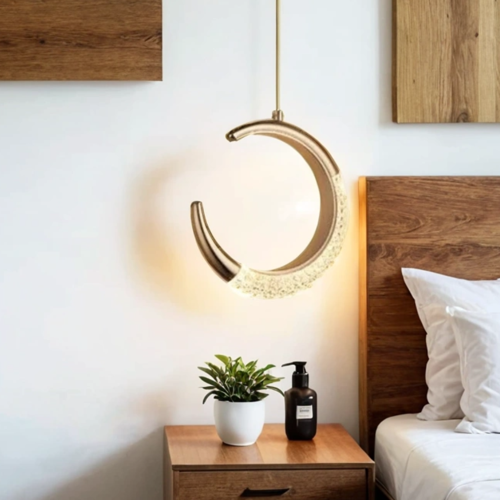 Luminária de Teto Pendente Quarto Elegância Lumiere