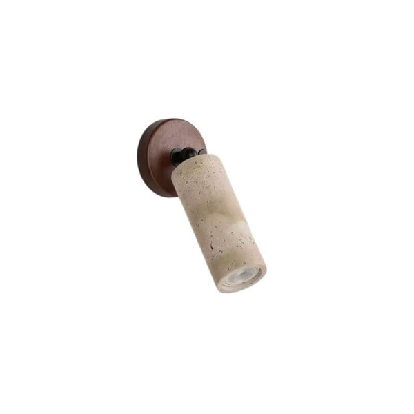 Arandela de Parede Articulada Pedra Travertino Alloy