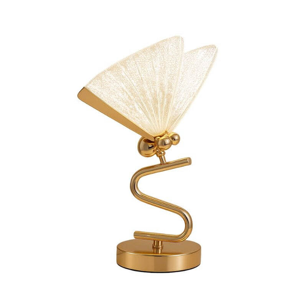 Luminária De Mesa Borboleta - Dourado