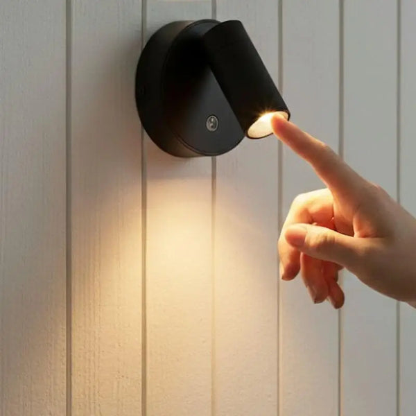 Luminária De Parede Sem Fio Recarregável LED